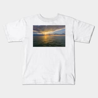 Gulf of Mexico Sunset Kids T-Shirt